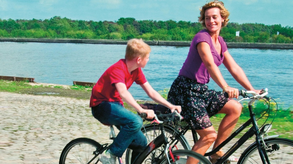 Der Junge mit dem Fahrrad