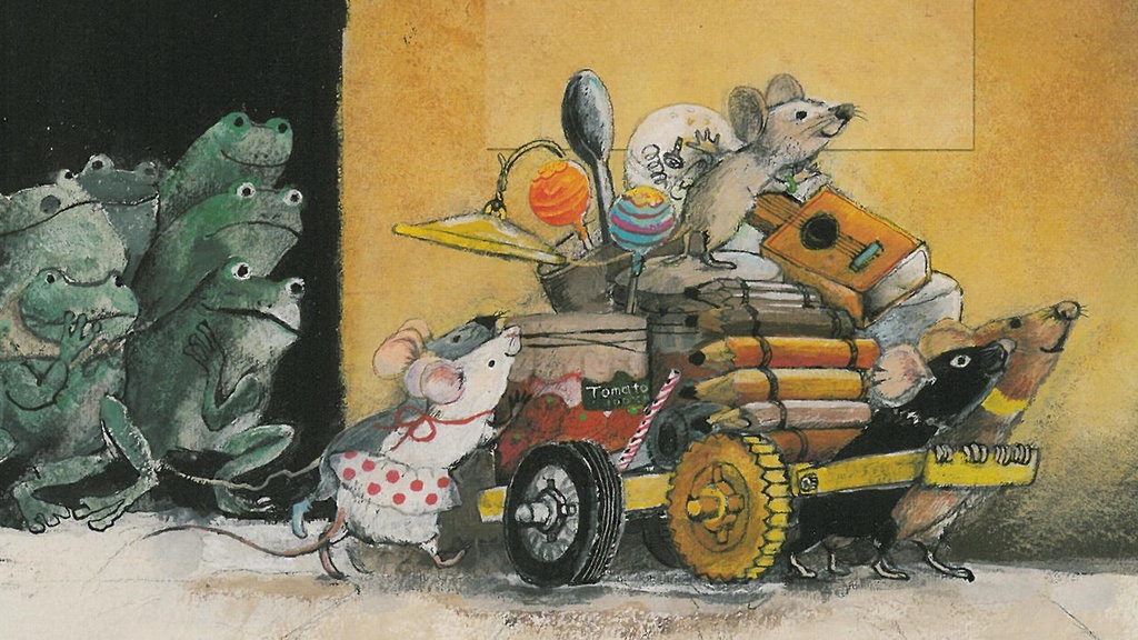 FÜNF FRECHE MÄUSE MACHEN MUSIK (Dias + CD ROM)