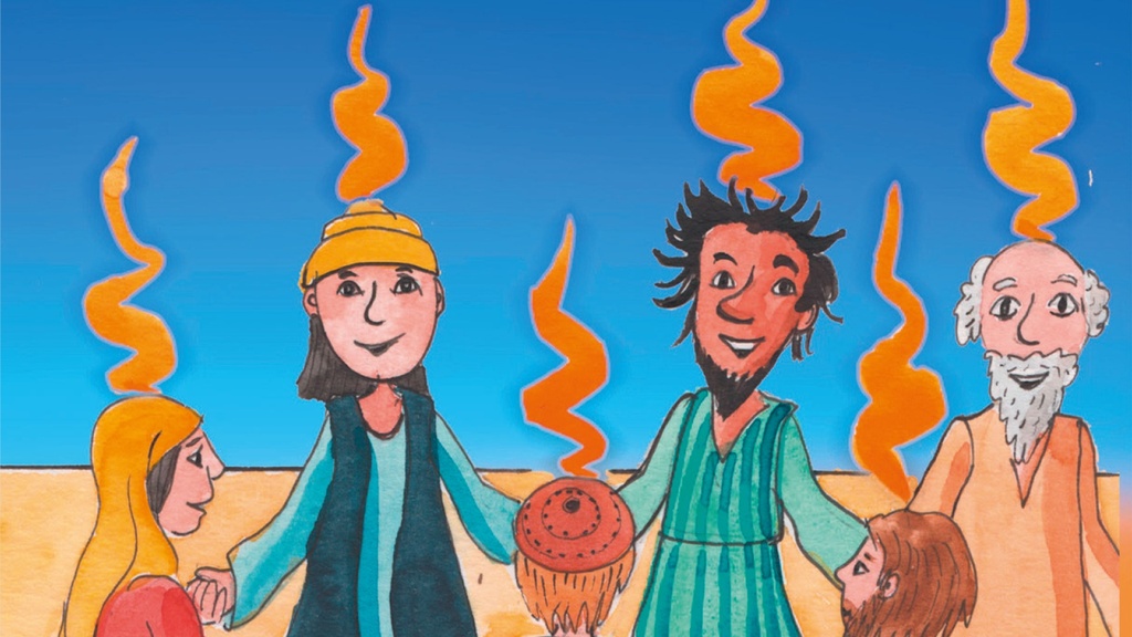 Mit Feuer und Flamme – Trickfilme zu Pfingsten aus dem TV-Magazin "Hallo Benjamin!"