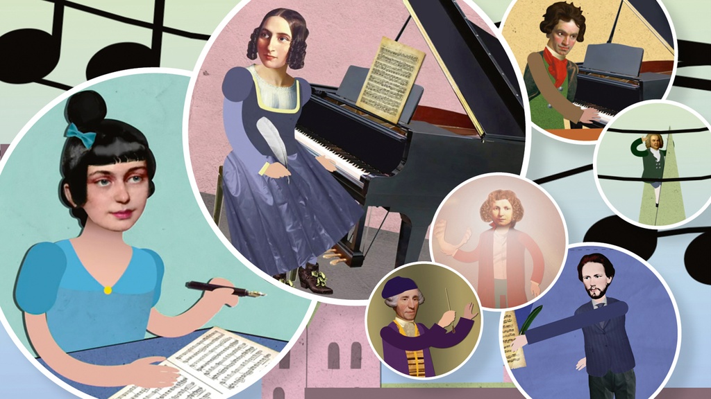 Triff 7 berühmte Komponistinnen und Komponisten