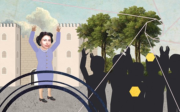 Triff Queen Elisabeth II.