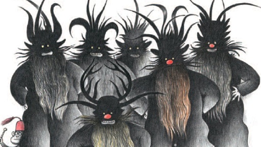 [AR02427-001] Sechs Langbärte